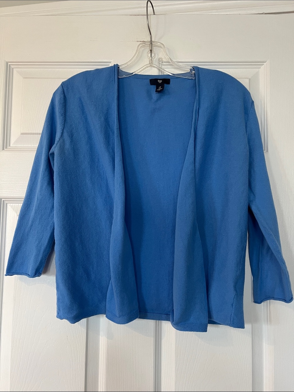GAP Women's Blue Cardigan Sweater